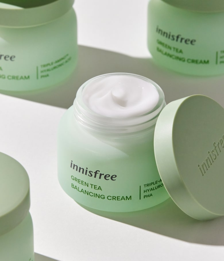 Крем для восстановления баланса Innisfree Green Tea Balancing Cream EX