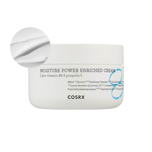 Восстанавливающий крем для глубокого увлажнения кожи Cosrx Moisture Power Enriched Cream