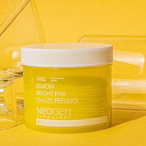 Пилинг-диски с экстрактом лимона Neogen Lemon Bright PHA Gauze Peeling