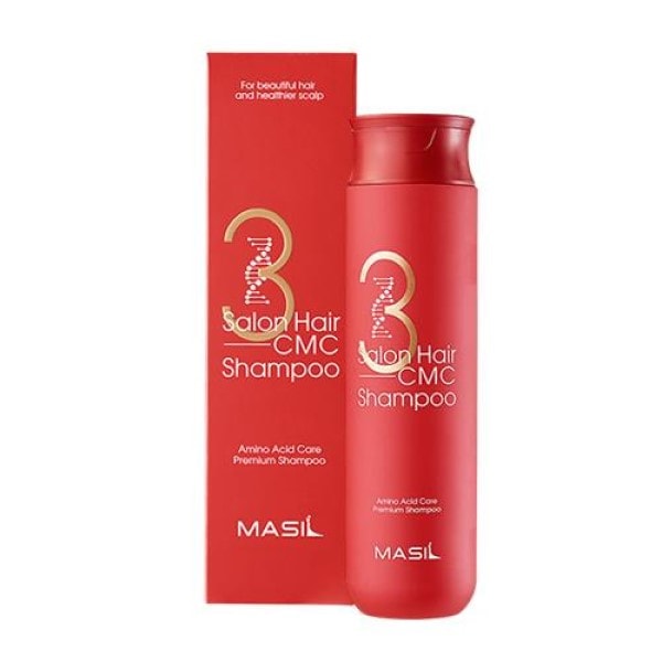 Восстанавливающий шампунь с аминокислотами Masil 3 Salon Hair CMC Shampoo