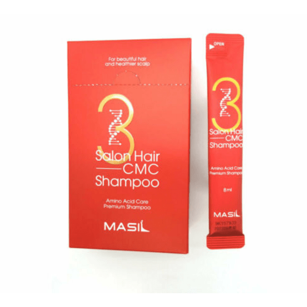 Восстанавливающий шампунь с аминокислотами Masil 3 Salon Hair CMC Shampoo 8 мл