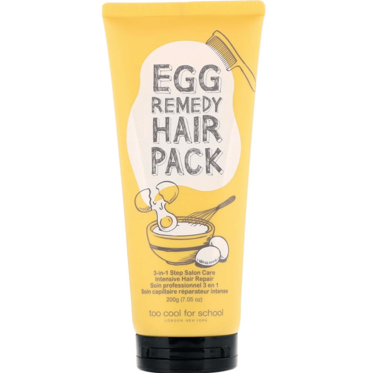 Восстанавливающая маска для волос Too Cool For School Egg Remedy Hair Pack