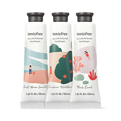 Парфюмированный питательный крем для рук Innisfree Jeju Life Perfumed Hand Cream