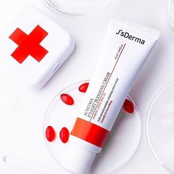 Відновлюючий крем для проблемної шкіри J’s Derma Acnetrix D’light Blending Cream
