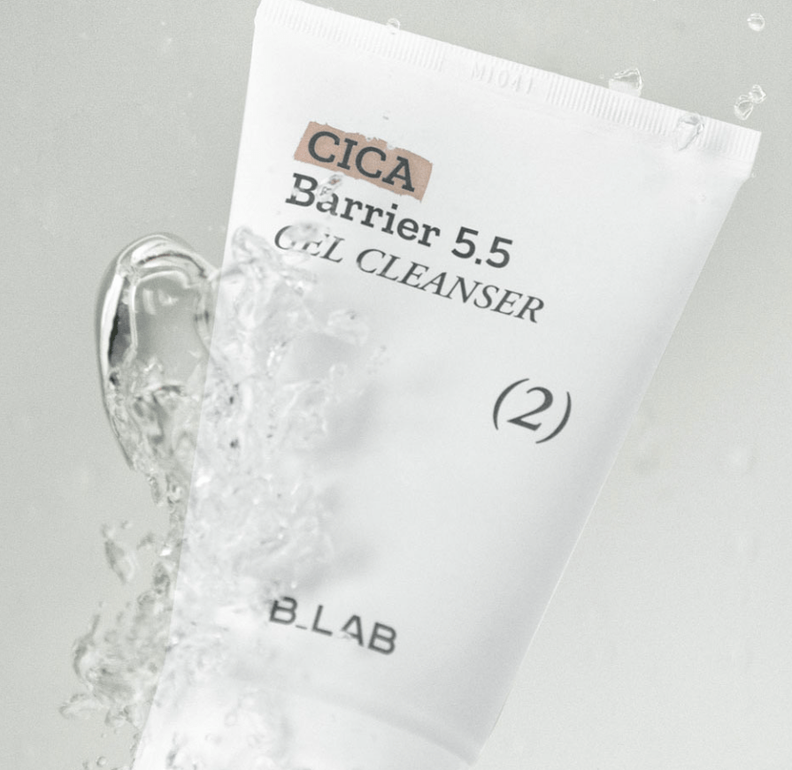 Очищуючий слабокислотний гель для вмивання B_LAB Cica Barrier 5.5 Gel Cleanser