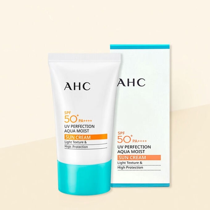 Увлажняющий солнцезащитный крем A.H.C UV Perfection Aqua Moist Sun Cream SPF 50+ PA++++