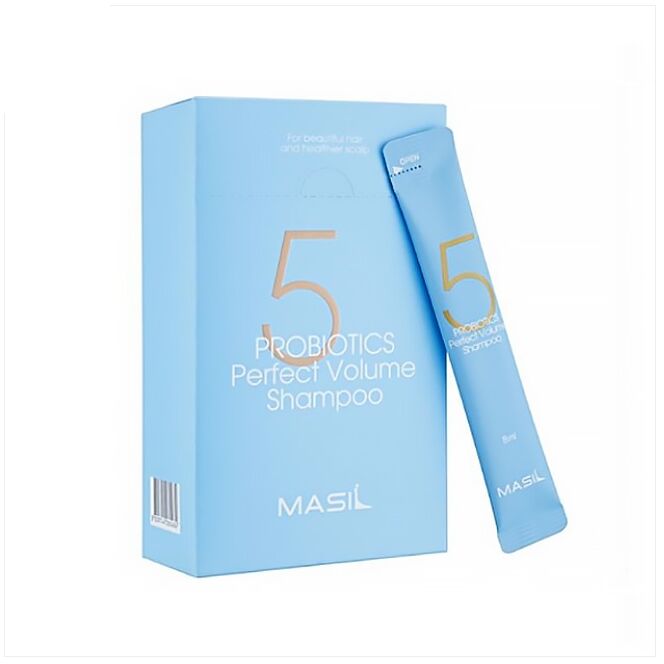 Шампунь с пробиотиками для объема волос Masil 5 Probiotics Perfect Volume Shampoo 8 мл