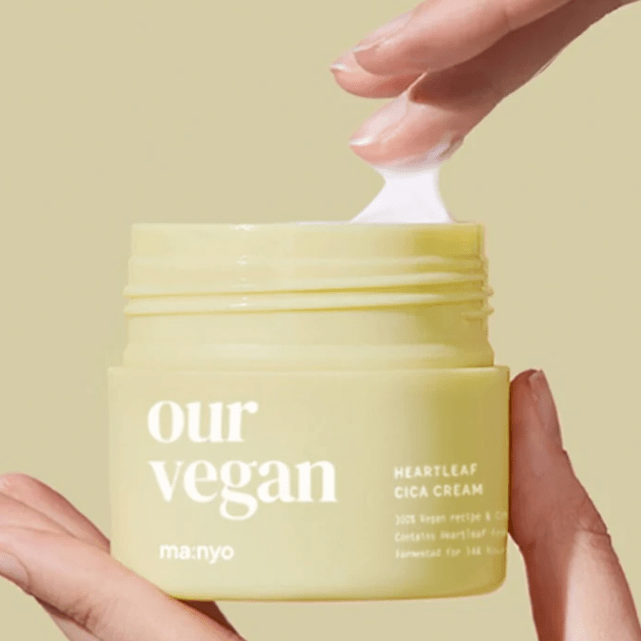 Восстанавливающий веганский крем Manyo Our Vegan Heartleaf Cica Cream