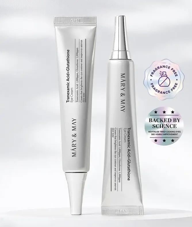 Освітлюючий крем під очі Mary&May Tranexamic Acid+Glutathion Eye Cream 30 мл