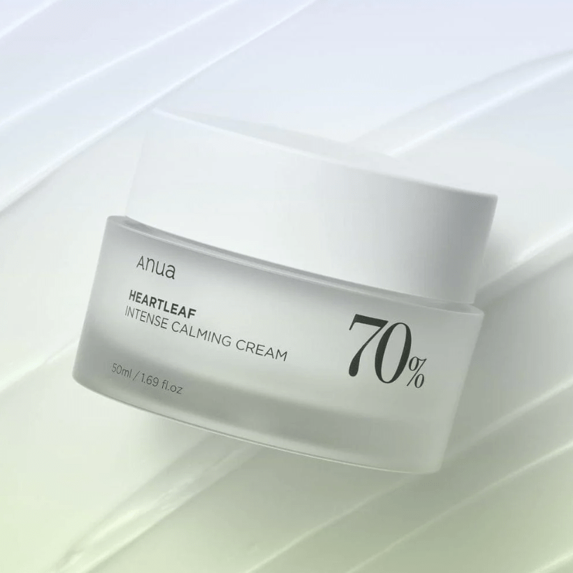 Заспокійливий крем для чутливої та подразненої шкіри Anua Heartleaf 70% Intense Calming Cream