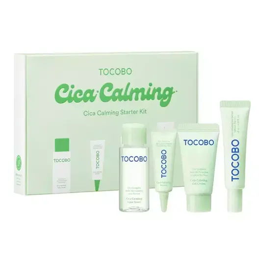 Набір міні версій заспокійливих засобів Tocobo Cica Calming Kit