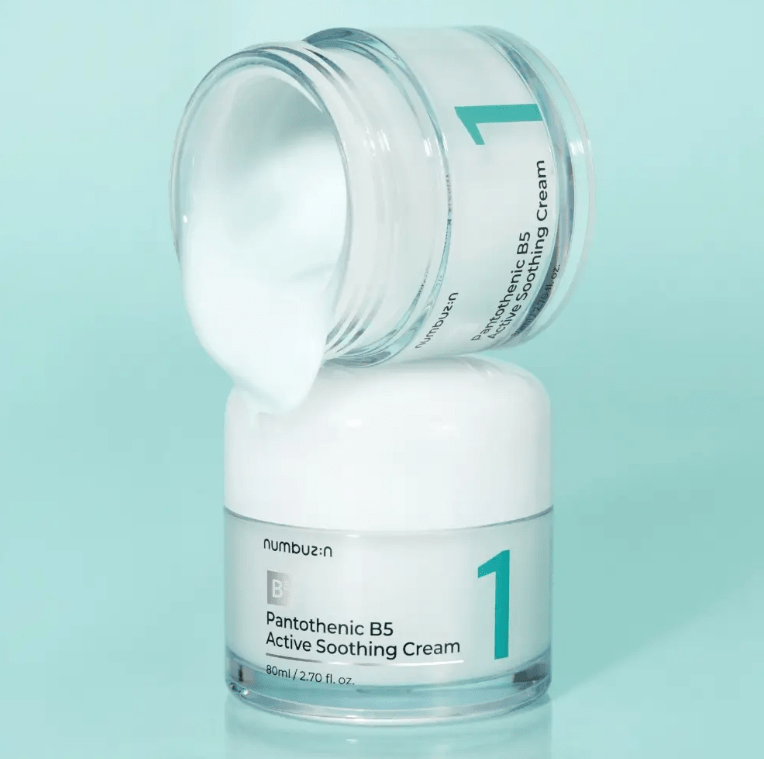 Крем для проблемної і чутливої шкіриз вітаміном B5 Numbuzin No.1 Pantothenic B5 Active Soothing Cream