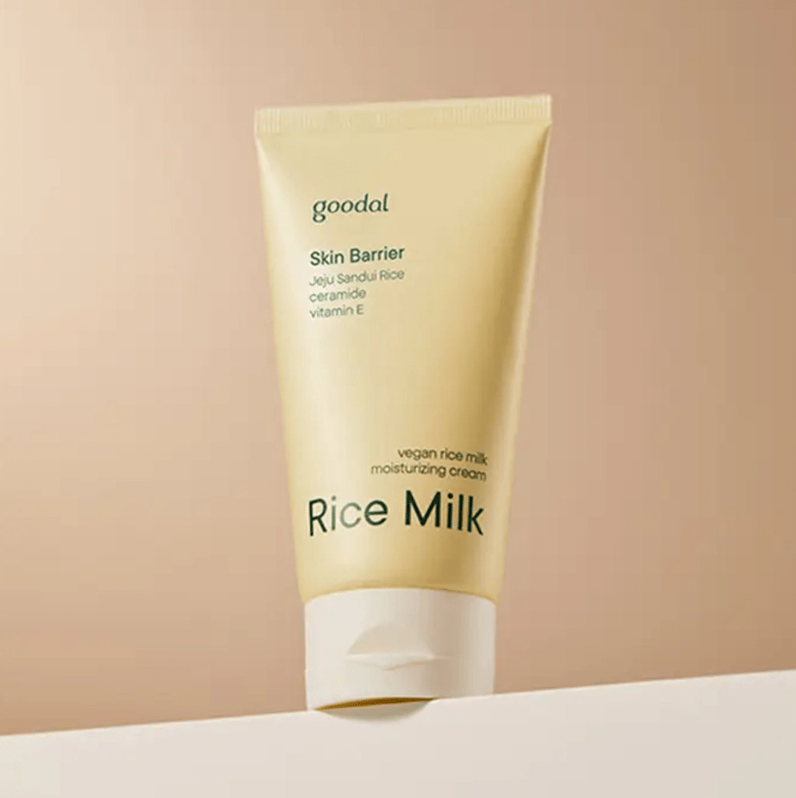 Відновлюючий крем з рисом і керамідами Goodal Vegan Rice Milk Moisturizing Cream 70 мл