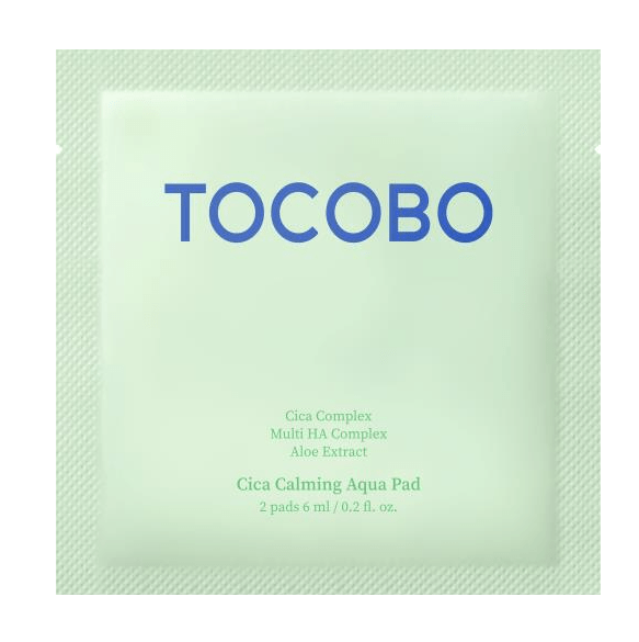 Заспокійливі тонер-пади з центелою Tocobo Cica Calming Aqua Pad 2 шт