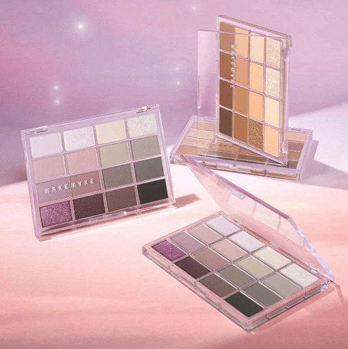 Палетка тіней WAKEMAKE Soft Blurring Eye Palette