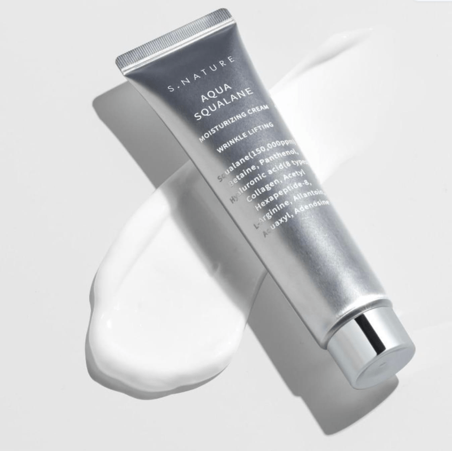 Зволожуючий крем для обличчя зі скваланом S.NATURE Aqua Squalane Moisturizing Cream