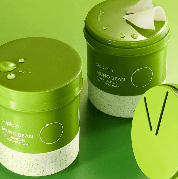 Очищуючий бальзам beplain Mung Bean Pore Grinding Cleansing Balm 100 мл