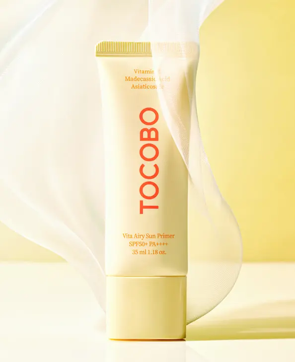 Сонцезахисний праймер Tocobo Vita Airy Sun Primer SPF50+ PA++++