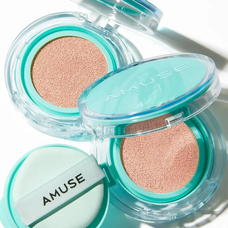 Веганський тональний кушон Amuse Meta Fixing Vegan Cushion