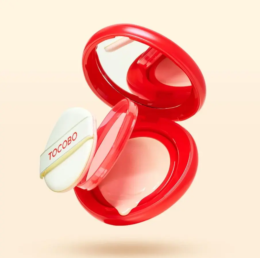 Сяючий тональний кушон Tocobo Apple Dewy Fit Cushion