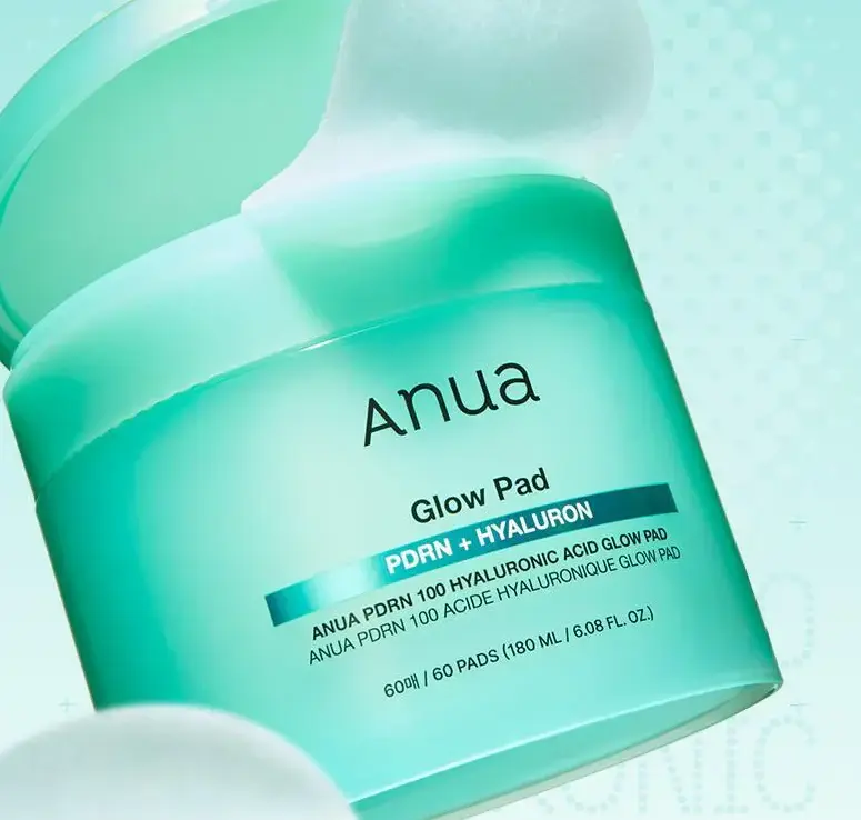 Зволожуючі тонер-пади з PDRN Anua PDRN 100 Hyaluronic Acid Glow Pad 90 шт