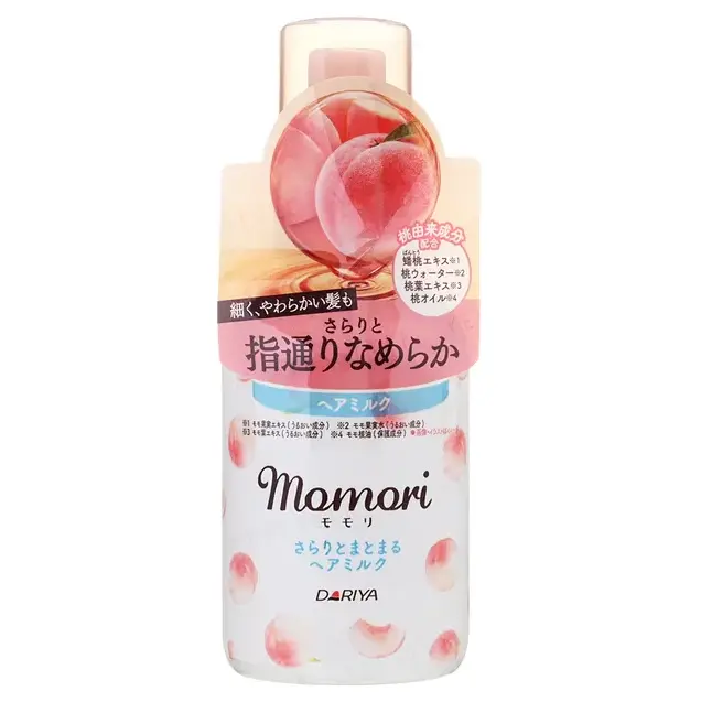Молочко для волосся з персиковим ароматом Momori Peach Light & Cohesive Hair Milk