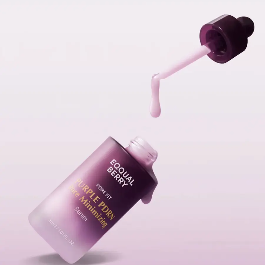 Сироватка для звуження пор EQQUALBERRY Purple PDRN Pore Minimizing Serum 30 мл