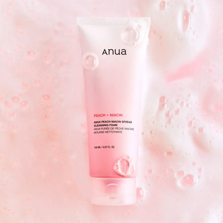 Персикова очищуюча пінка Anua Peach Niacin Spread Cleansing Foam 150 мл