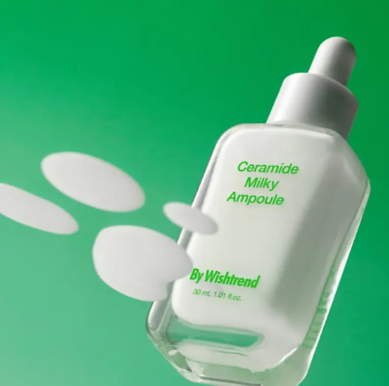 Ампульна сироватка для обличчя з керамідами By Wishtrend Ceramide Milky Ampoule 30 мл