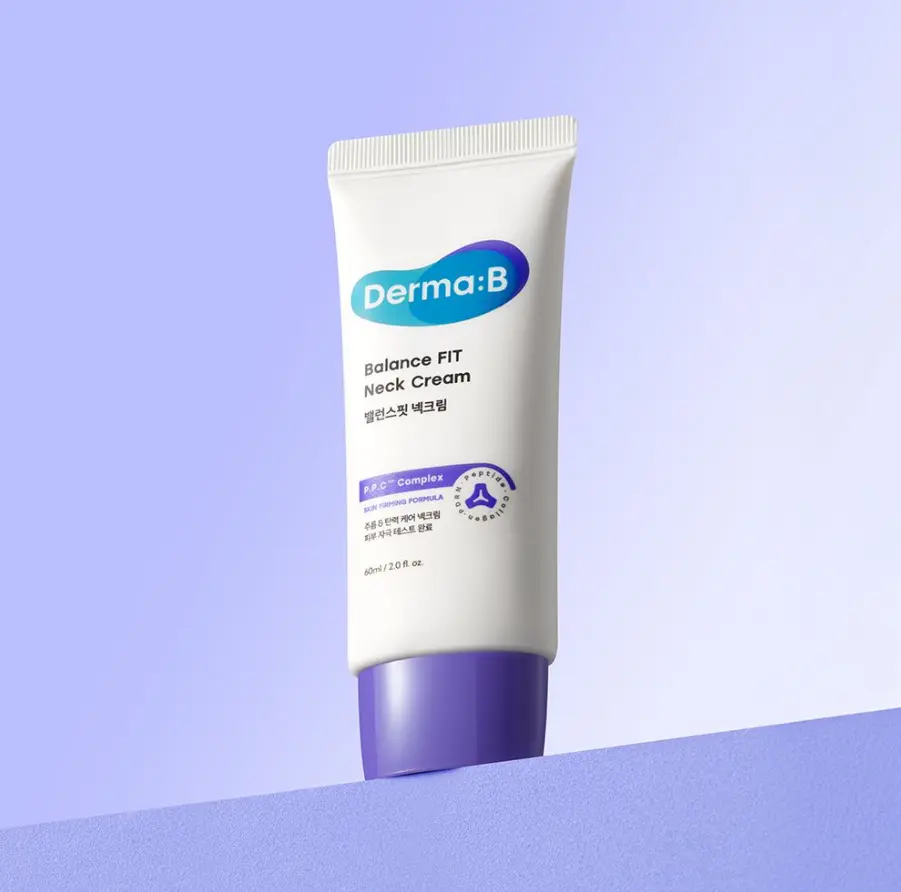 Крем для еластичності шкіри шиї з PDRN Derma B Balance Fit Neck Cream 60 мл