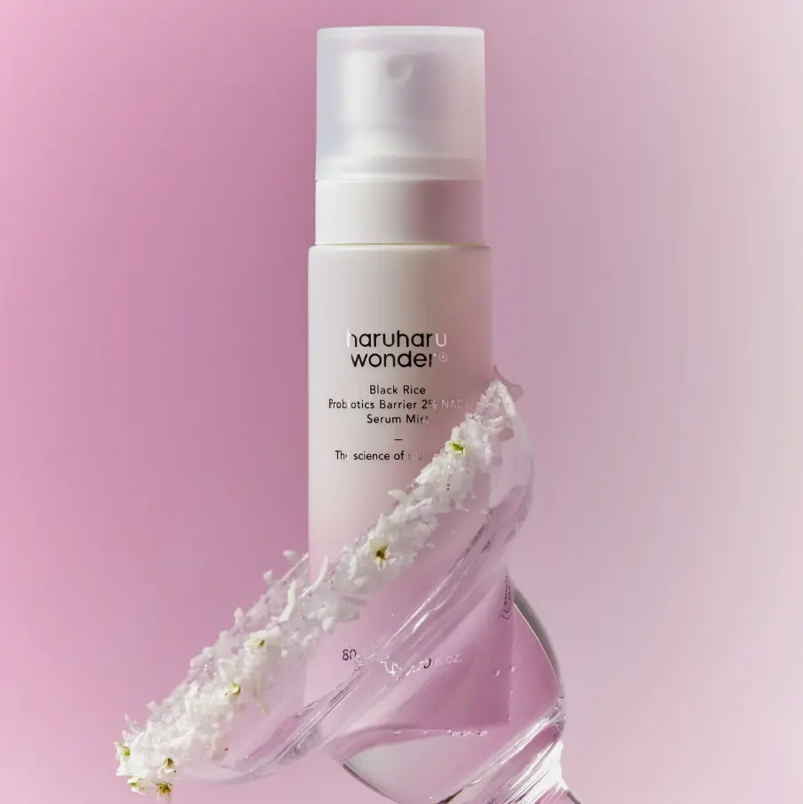 Сироватка-міст з пробіотиками та NAD+ Haruharu Wonder Black Rice Probiotics Barrier NAD+ Serum Mist 80 мл