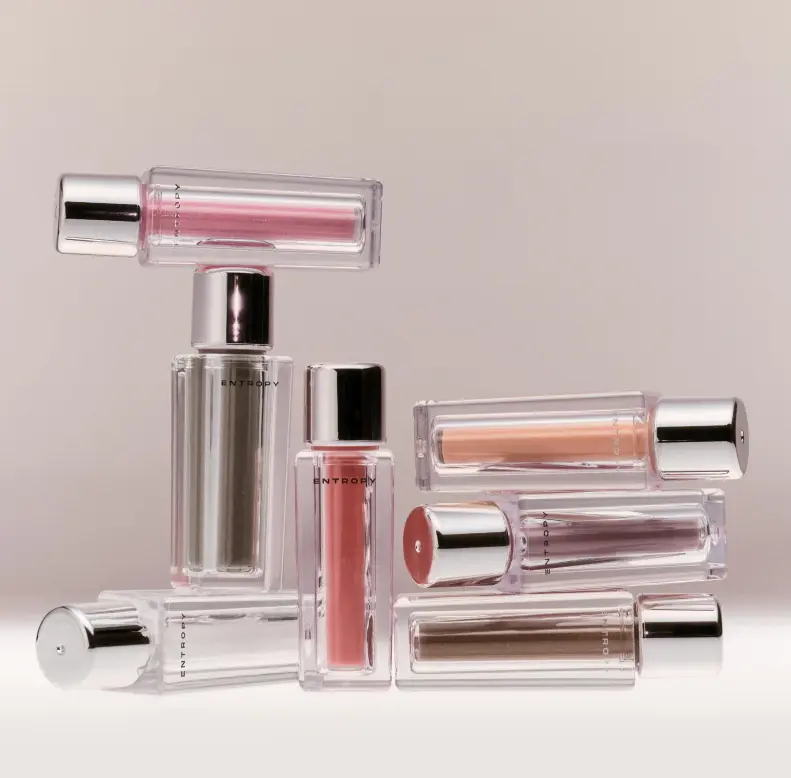 Сяючий нюдовий блиск для губ ENTROPY Tulle Gloss