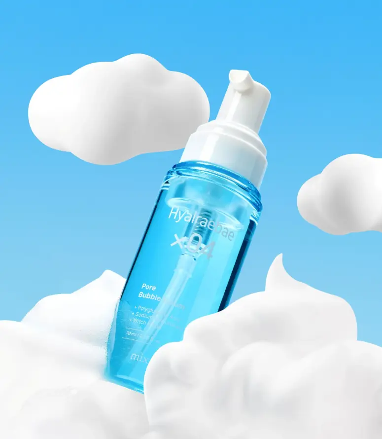 Бульбашкова сроватка для візуального згладження пор Mixsoon Hyalraebae Pore Bubble Serum 70 мл