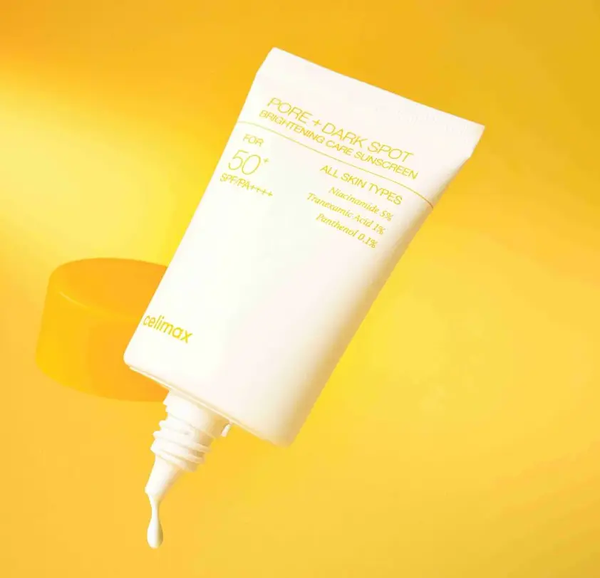 Сонцезахисний крем для рівного тону Celimax Pore+Dark Spot Brightening Care Sunscreen 50 мл