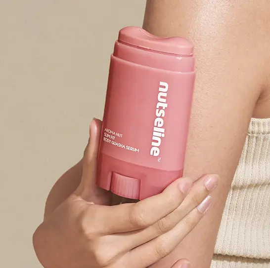 Сироватка для зміцнення та пружності + гуа ша Nutseline Aroma Nut Slimfit Gua Sha Serum 60 мл