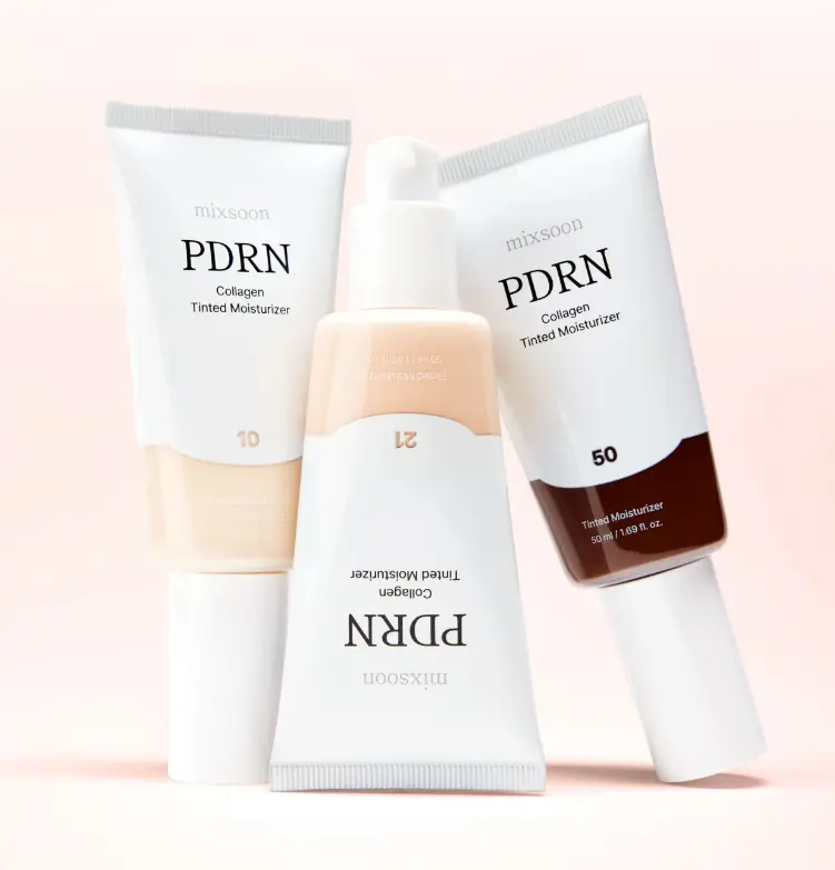 Тонований зволожуючий крем Mixsoon PDRN Collagen Tinted Moisturizer